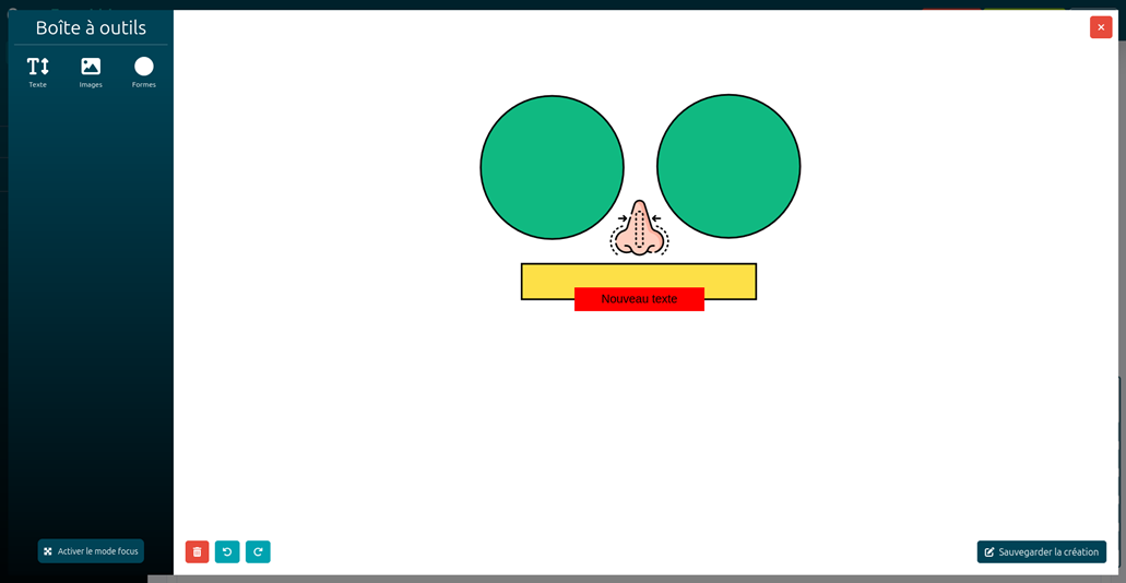 Exemple du schéma d'installation